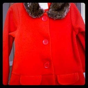 Copper Key red/orange fur coat